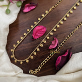 Vriksham Gold Look Alike Droplet Beads Thin Hipchain-G20081